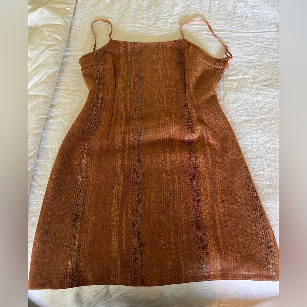 Urban Outfitters suede dress in Medium
